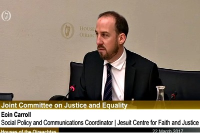 Eoin Carroll Justice Committee