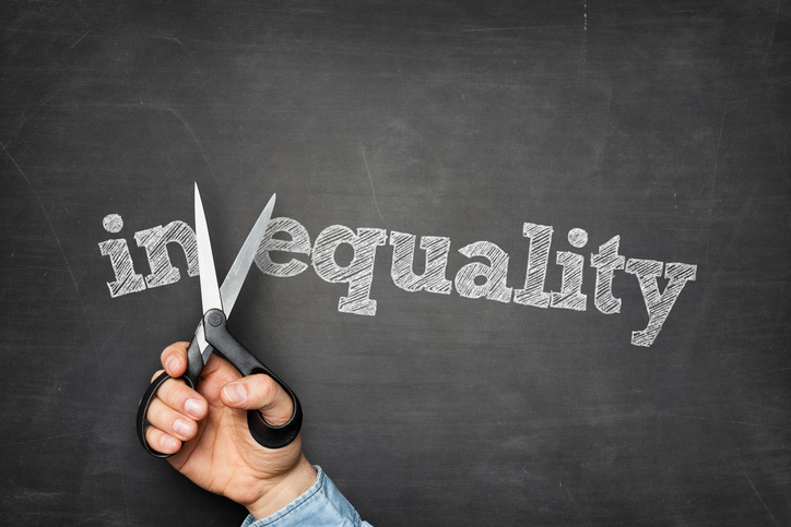 Inequality on blackboard