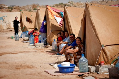 Refugee camp, Kurdistan, Iraq   iStock Photo ©claudiad