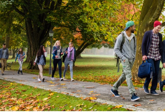 university-students-walking-on-footpath-picture-id646863042